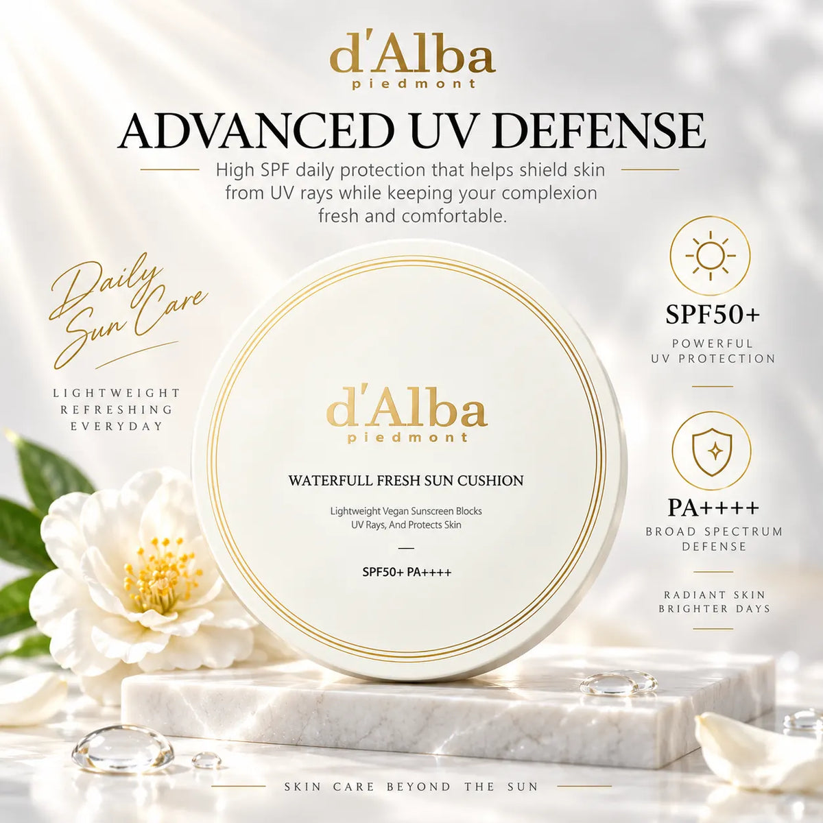 d'Alba Waterfull Fresh Sun Cushion 25g