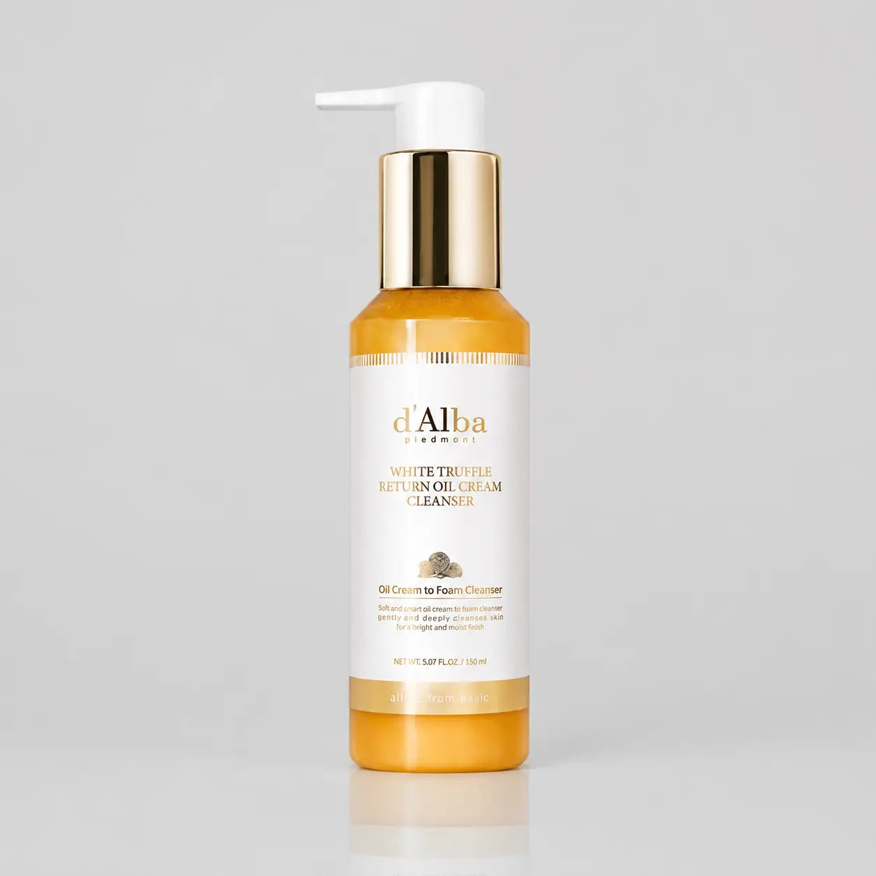 d'Alba White Truffle Return Oil Cream Cleanser 150ml