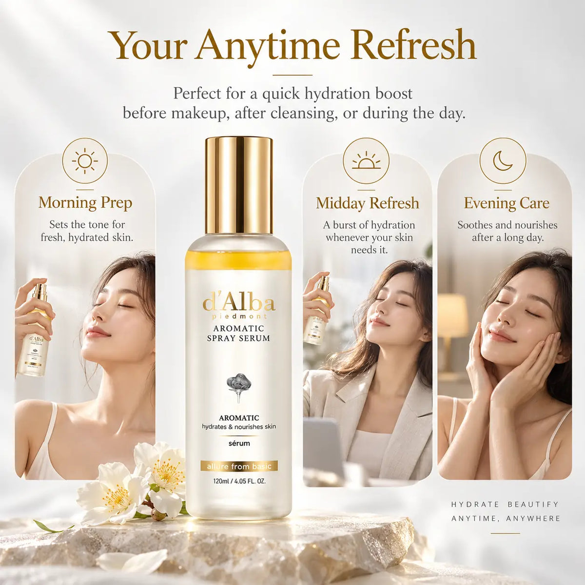 d'Alba White Truffle First Aromatic Spray Serum 120ml