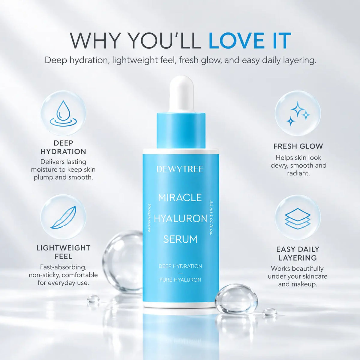 DEWYTREE Miracle Hyaluron Serum 40ml