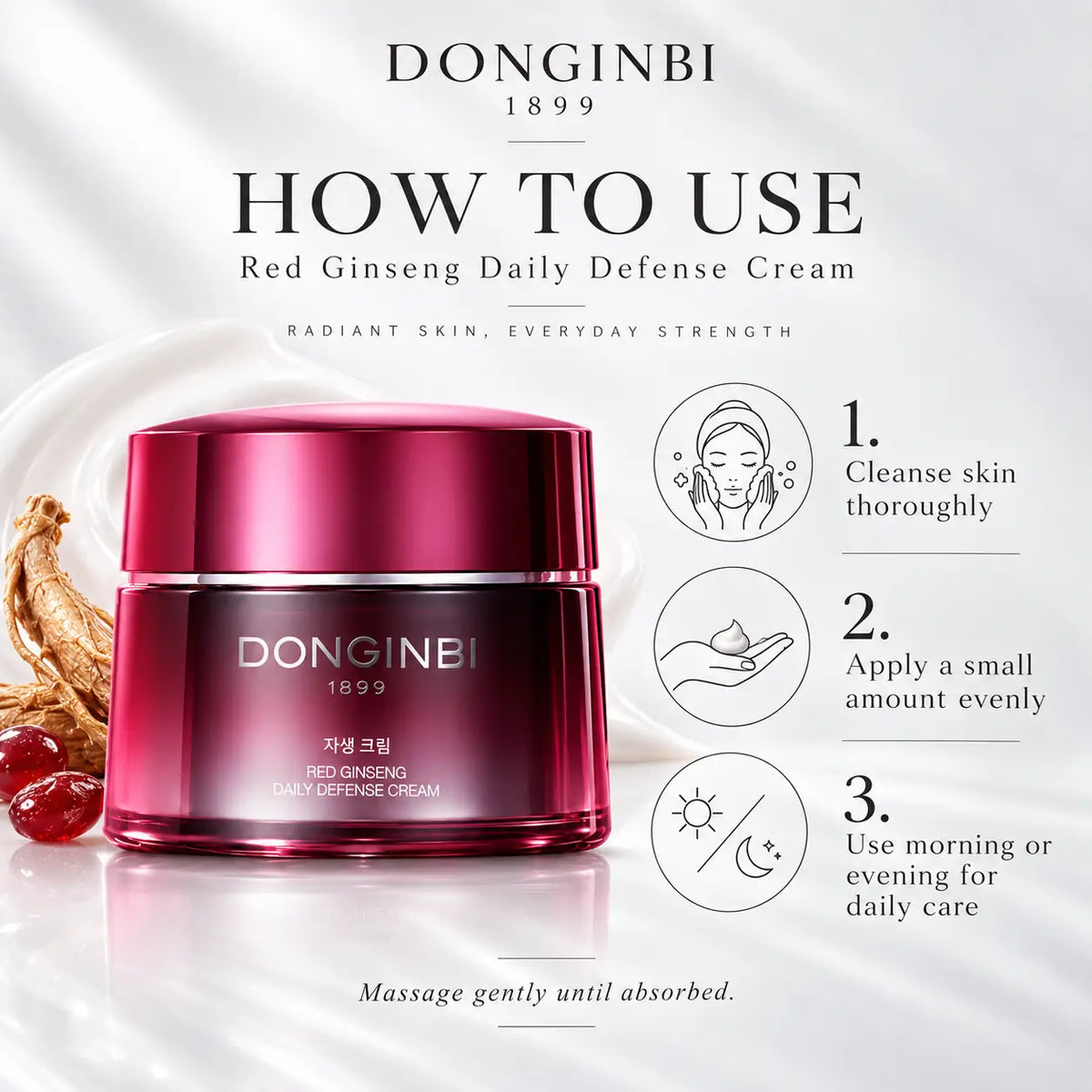 Donginbi Red Ginseng Daily Defense Cream 25ml