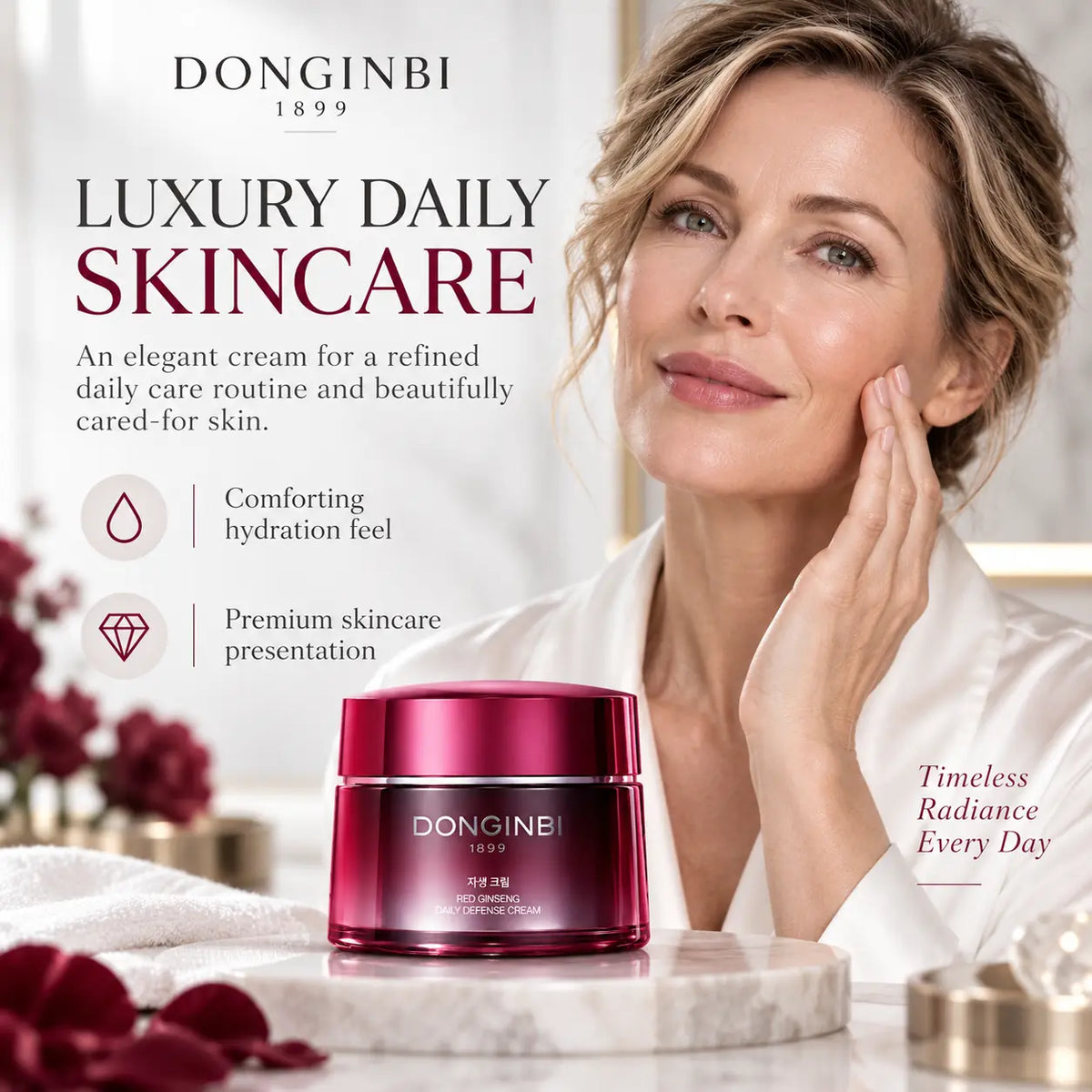 Donginbi Red Ginseng Daily Defense Cream 25ml