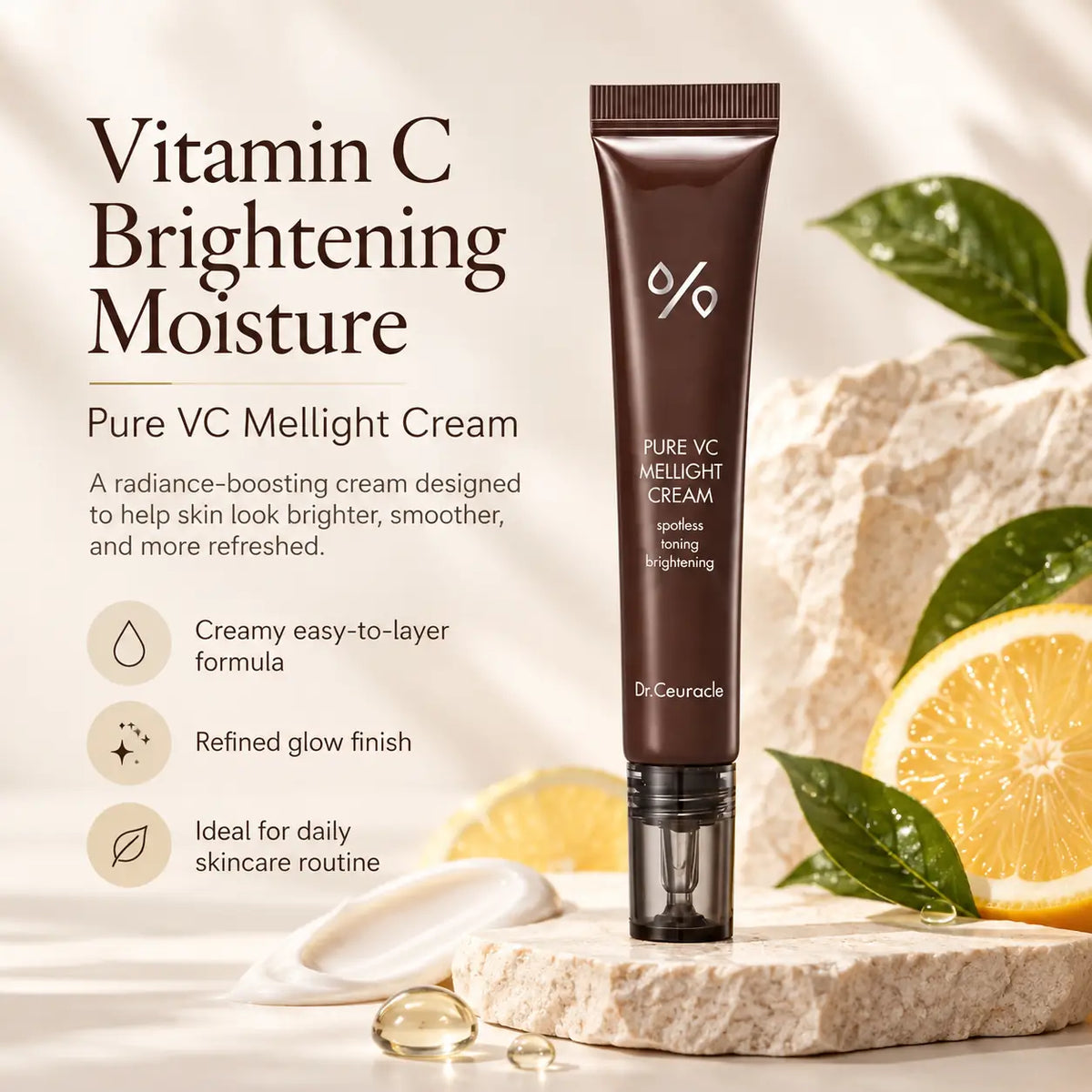 Dr. Ceuracle Pure Vc Mellight Cream 20g