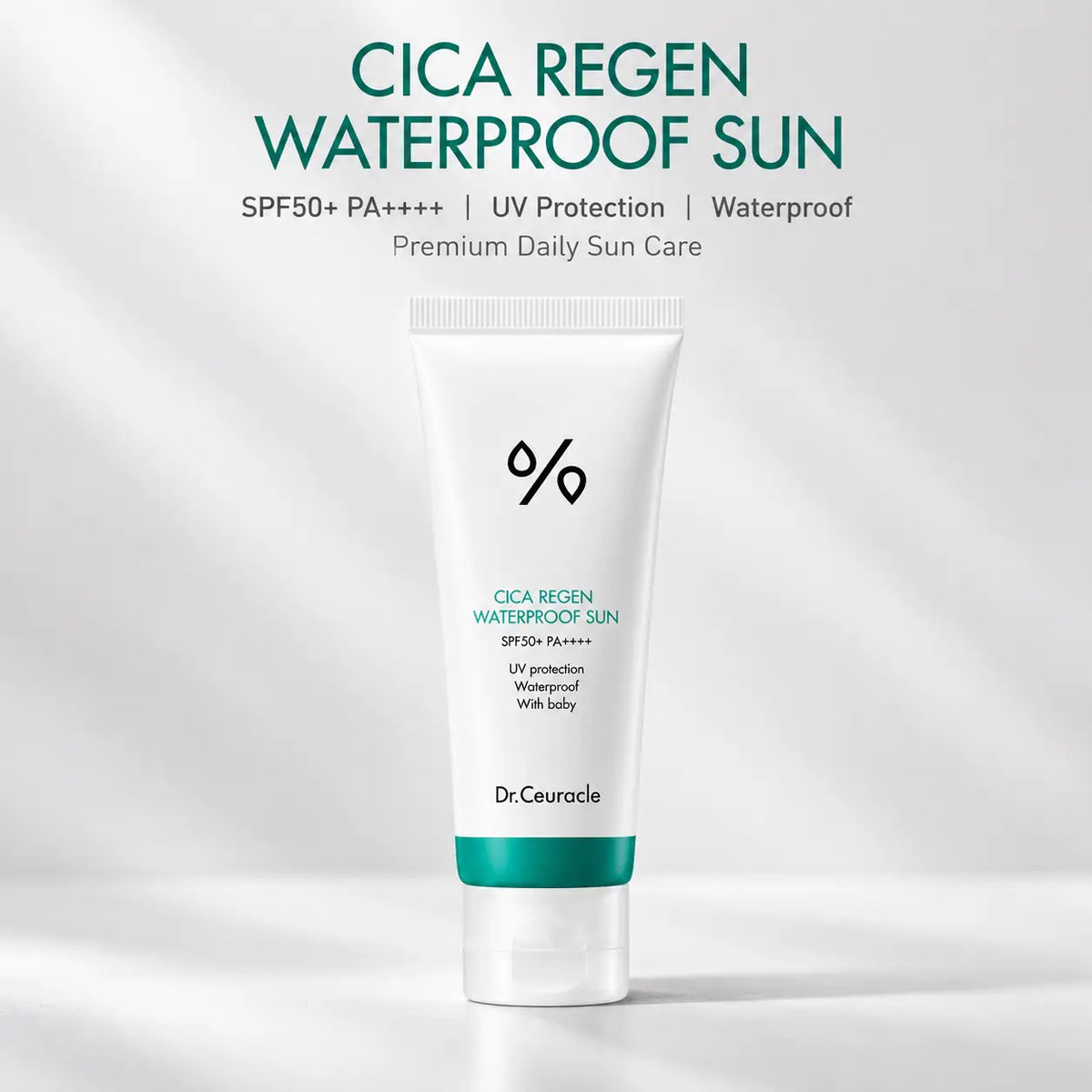 Dr. Ceuracle Cica Regen Waterproof Sun SPF50+ PA++++ 100ml
