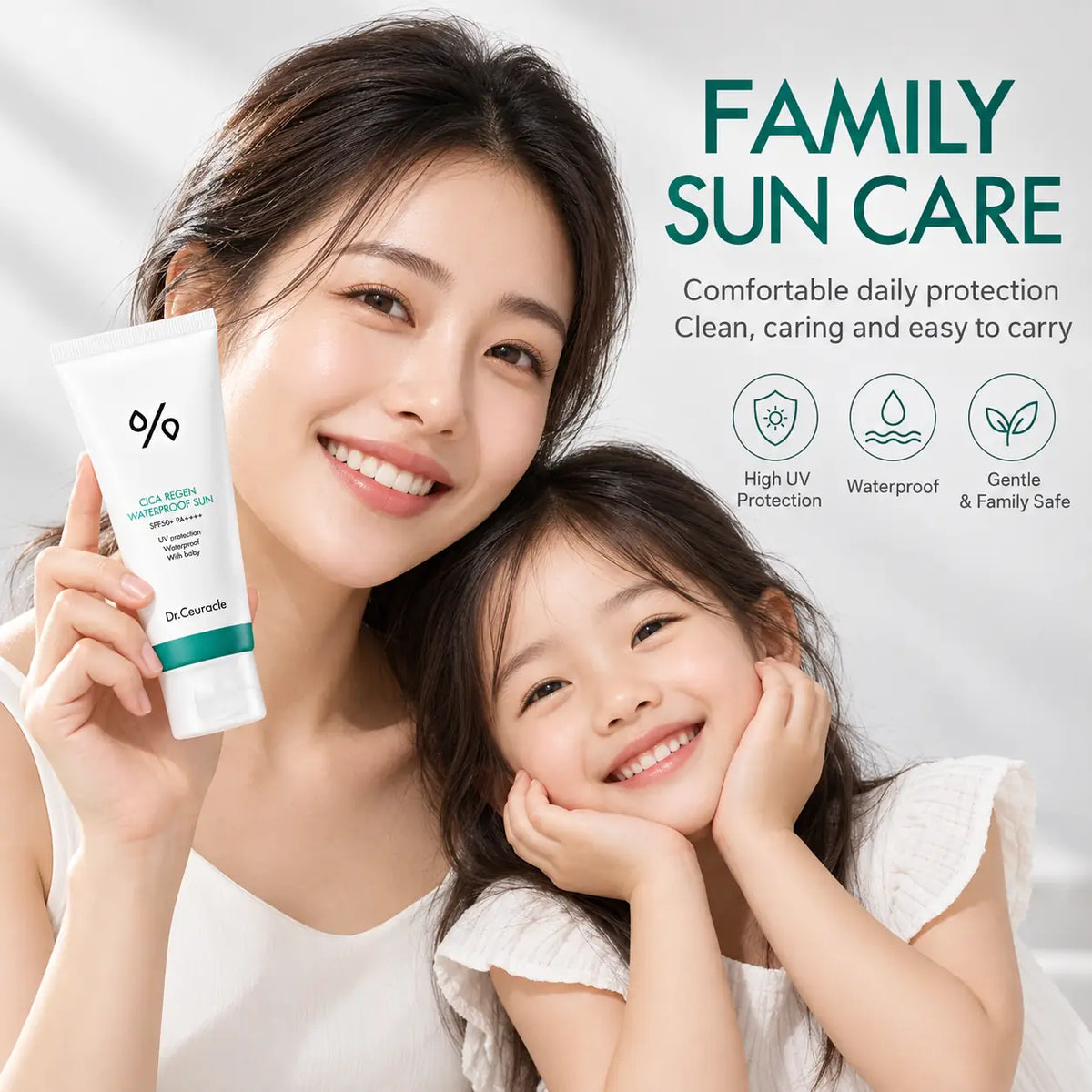 Dr. Ceuracle Cica Regen Waterproof Sun SPF50+ PA++++ 100ml