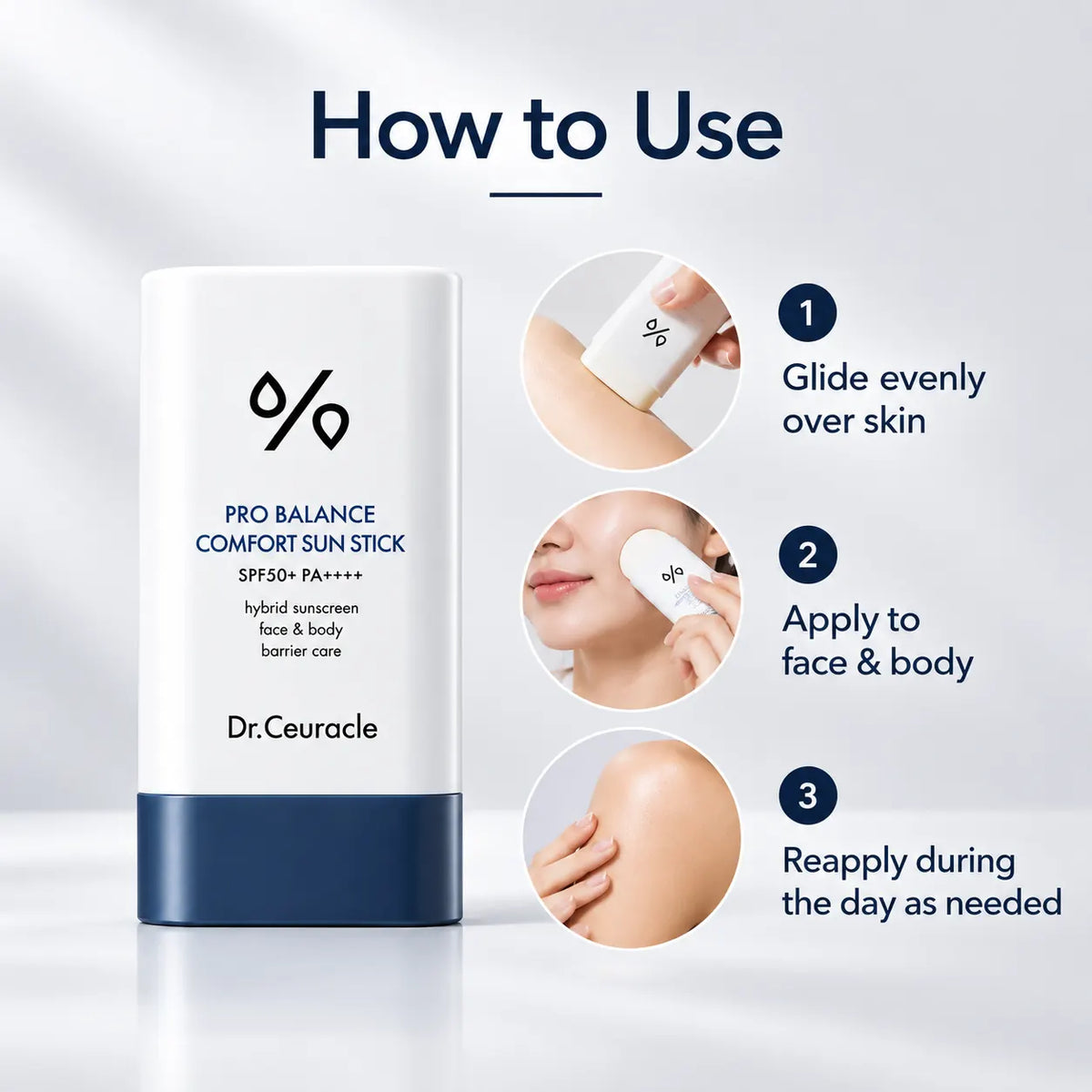 Dr. Ceuracle Pro Balance Comfort Sun Stick 18g
