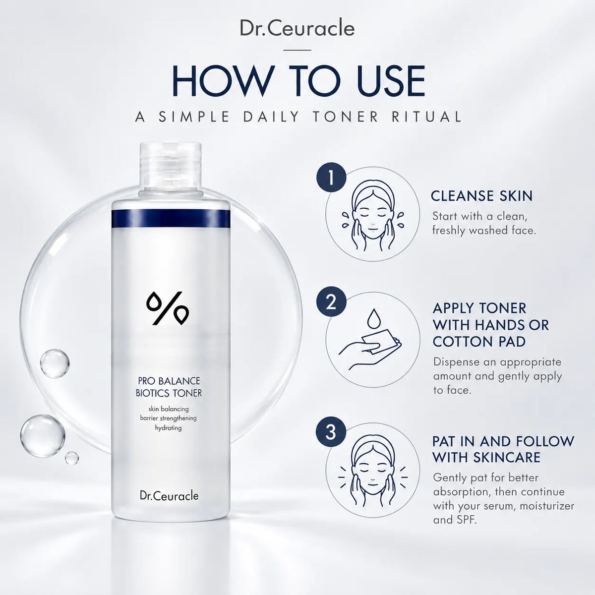 Dr. Ceuracle Pro Balance Biotics Toner 300ml