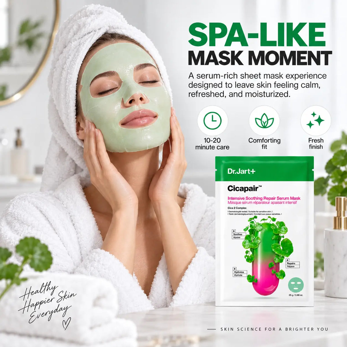 Dr. Jart+ Cicapair Intensive Soothing Repair Serum Mask 1ea 25g 25g 1ea