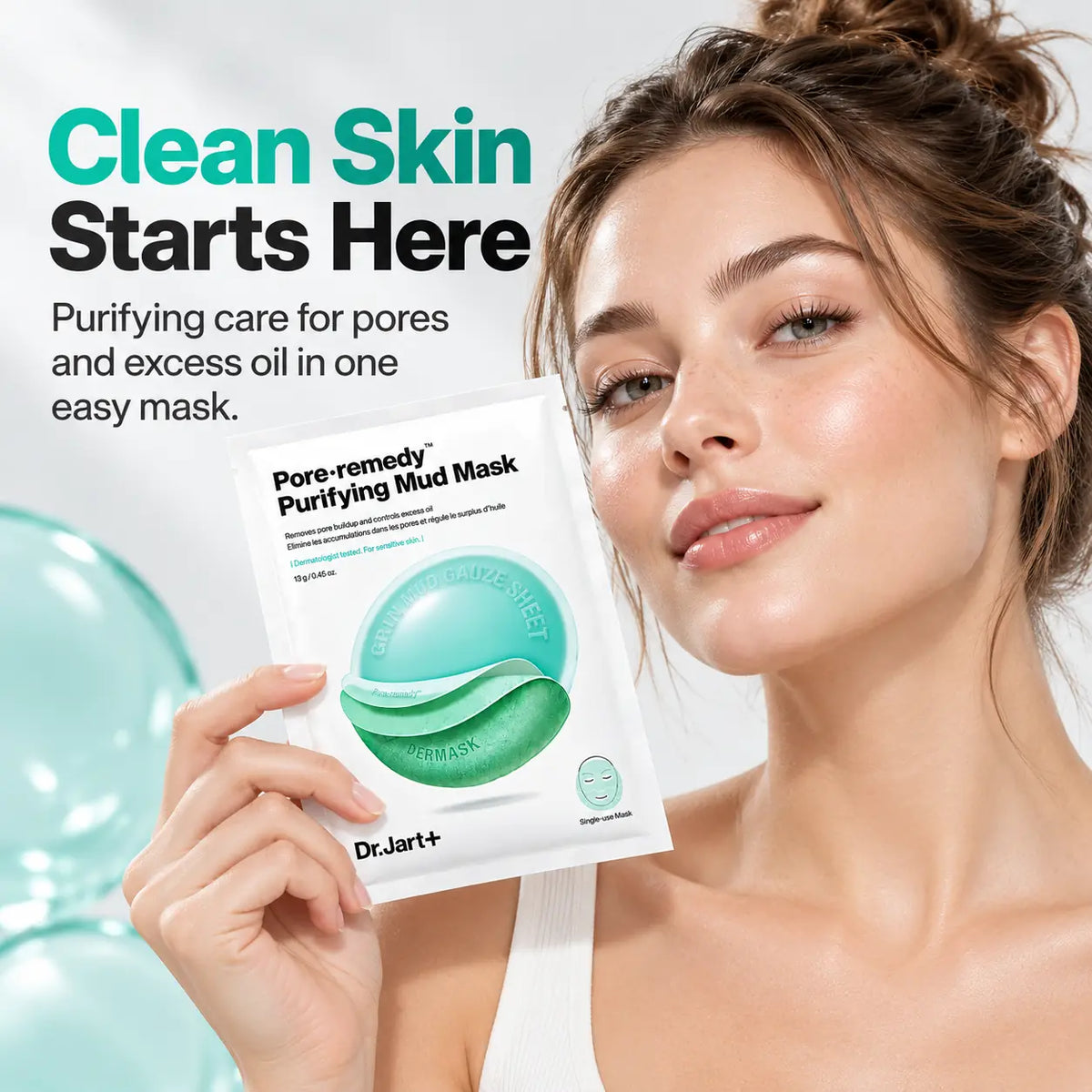 Dr. Jart+ Pore Remedy Purifying Mud Mask 13g 25g 25g 1ea 13g
