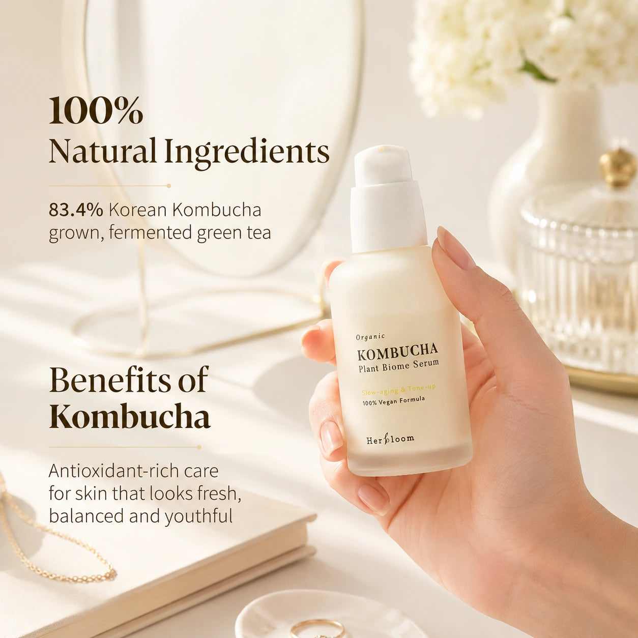 HERBLOOM Kombucha Plant Biome Serum 30ml