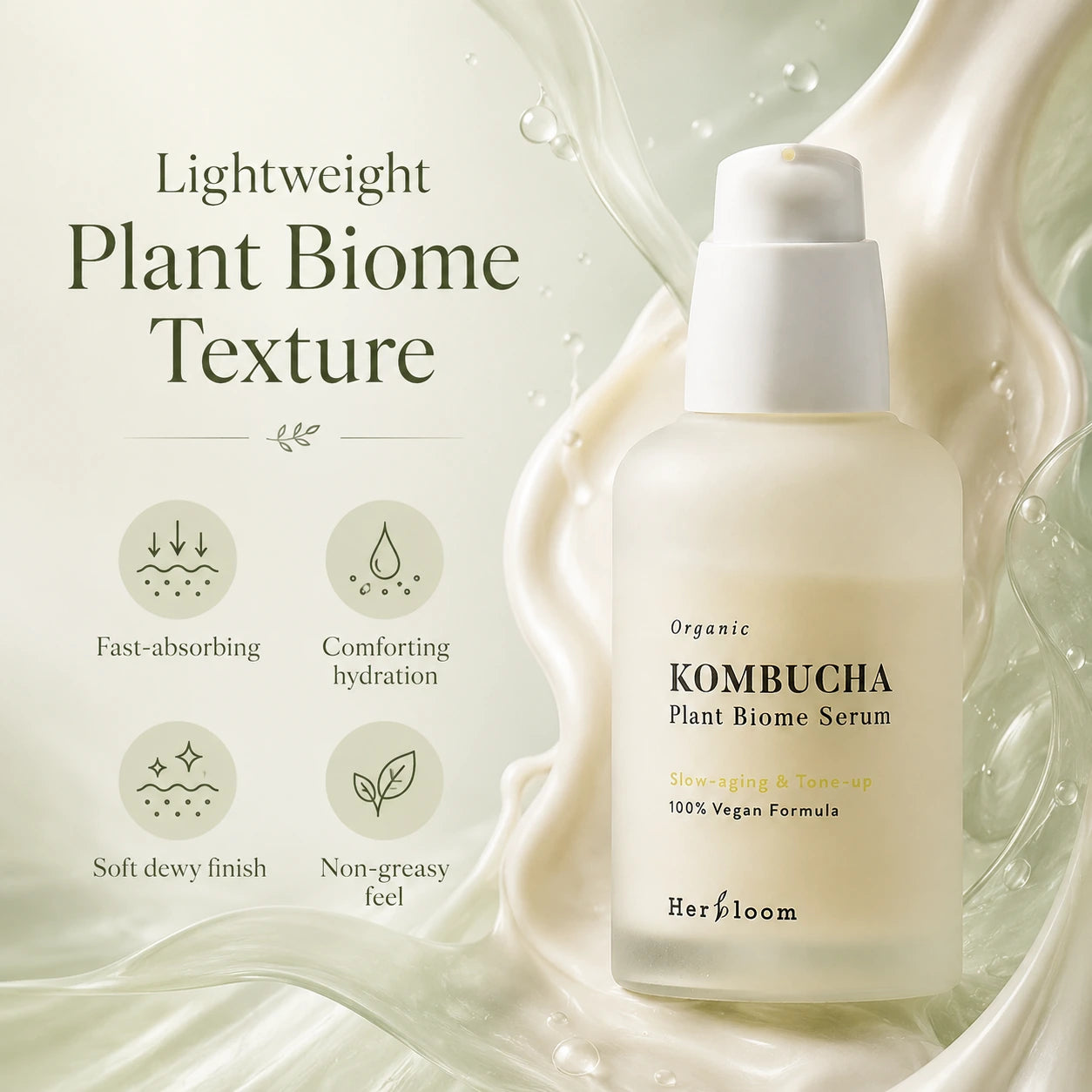 HERBLOOM Kombucha Plant Biome Serum 30ml