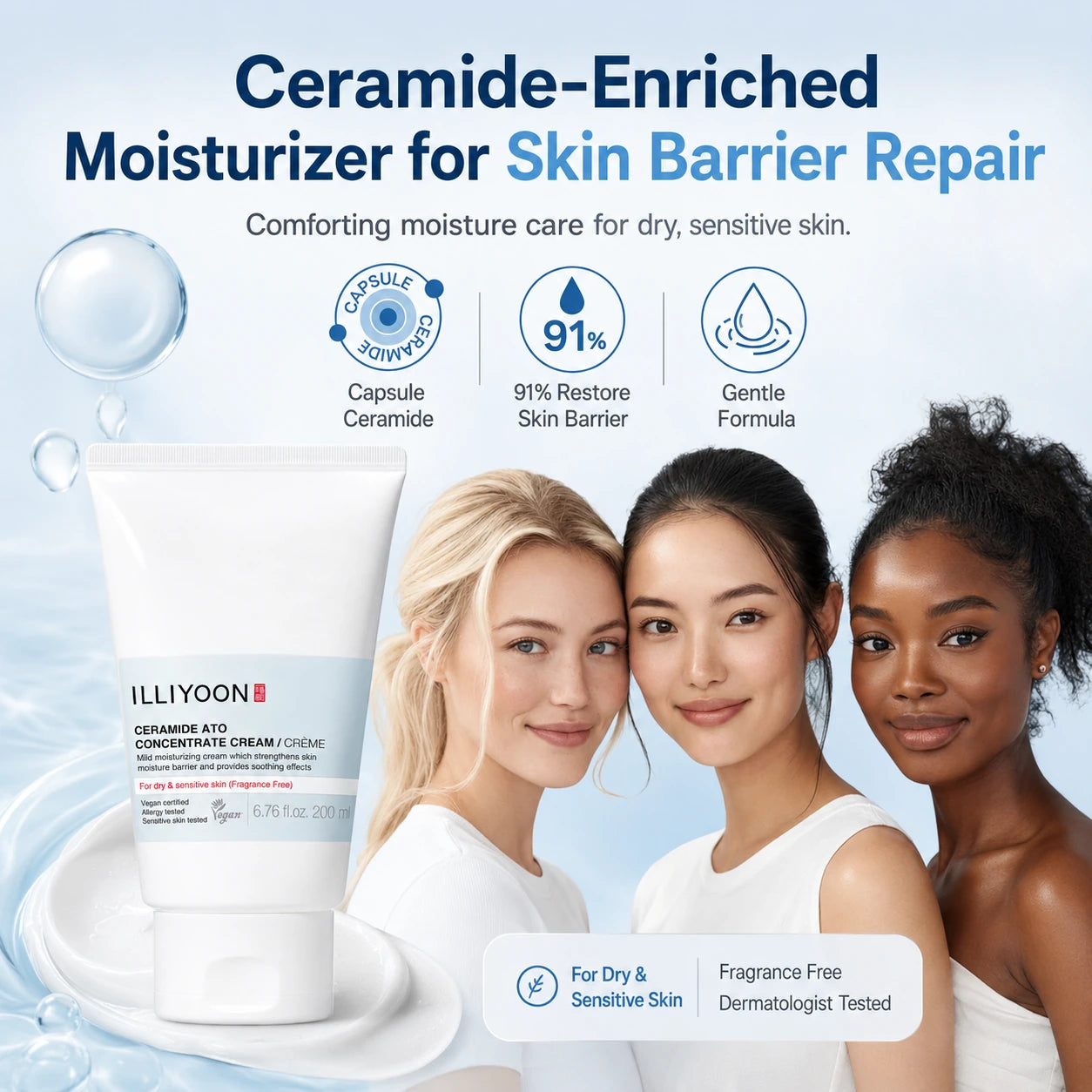 ILLIYOON Ceramide Ato Concentrate Cream 200ml
