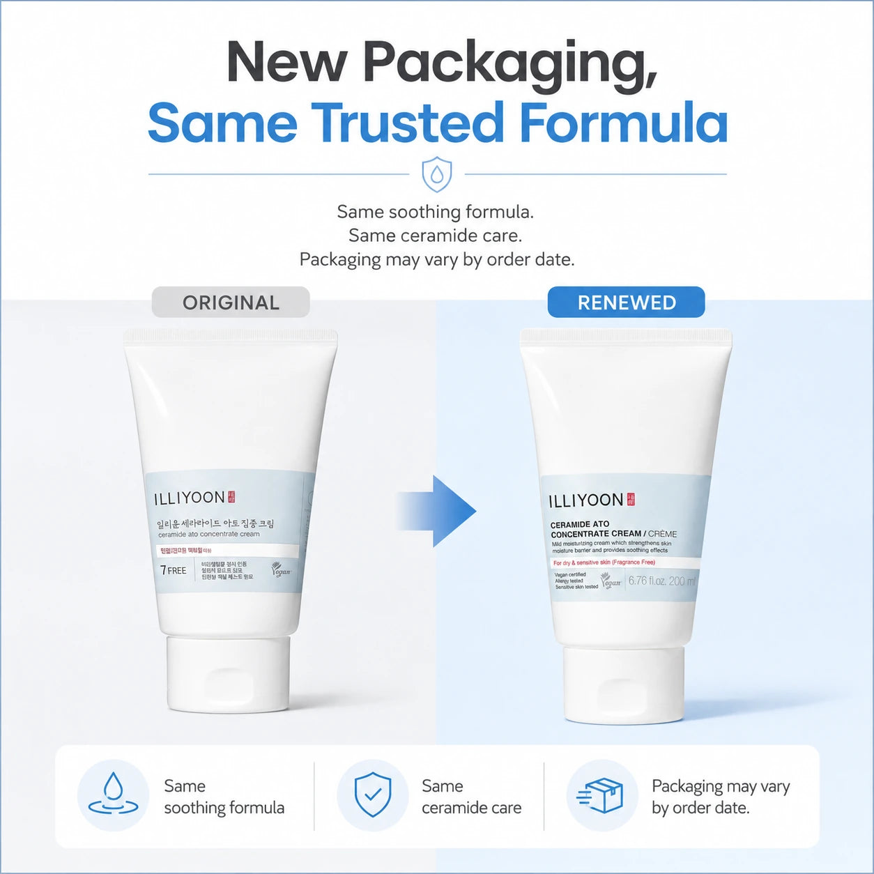 ILLIYOON Ceramide Ato Concentrate Cream 200ml