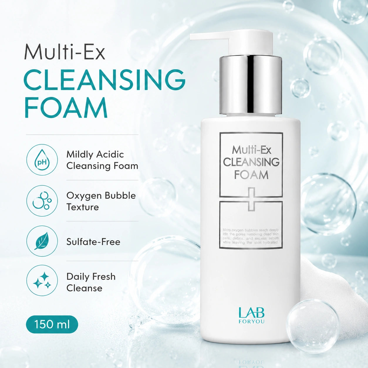 LAB FOR YOU Multi Ex Cleansing Foam 150ml
