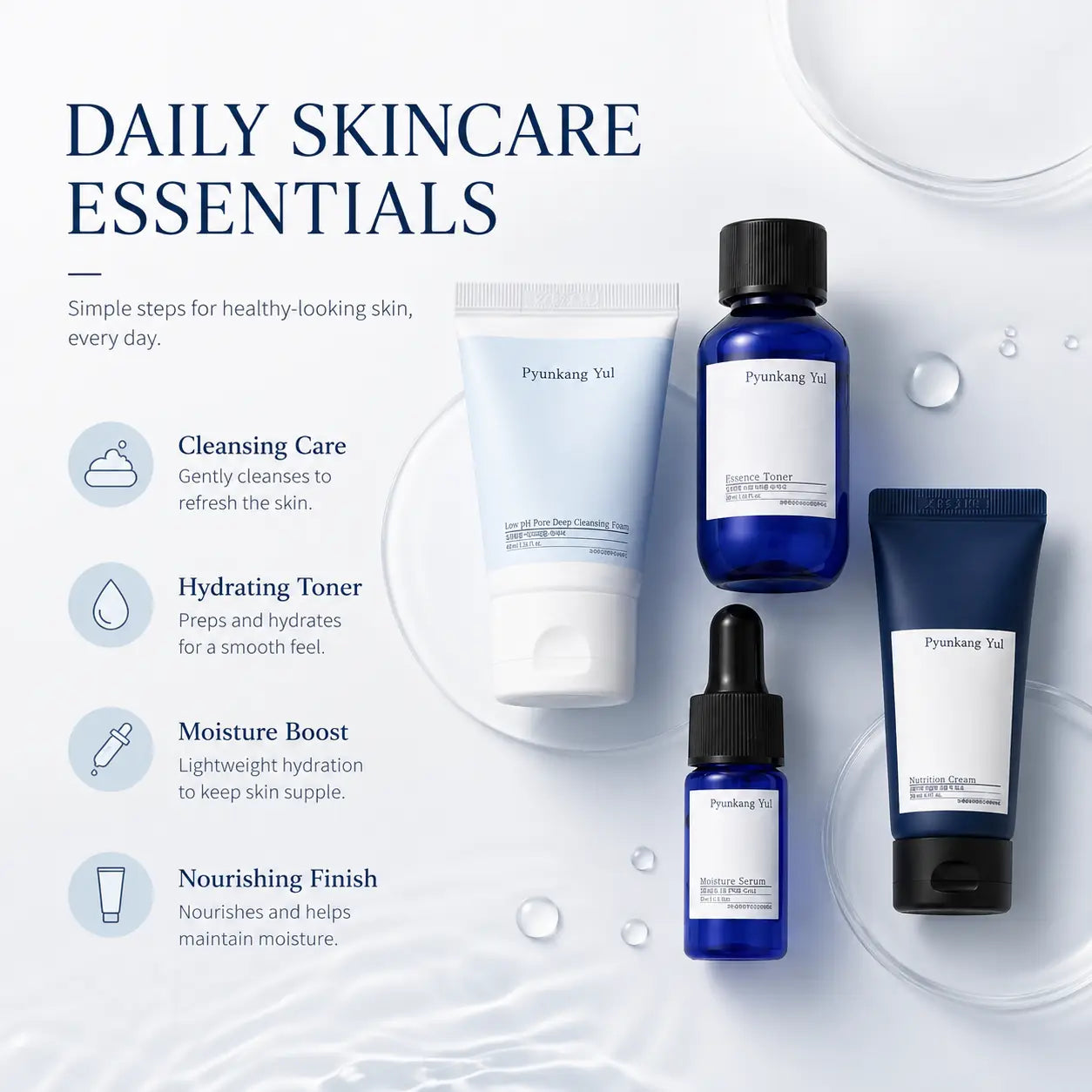 Pyunkang Yul Mini Bag Pack Skincare Set 4 PCS