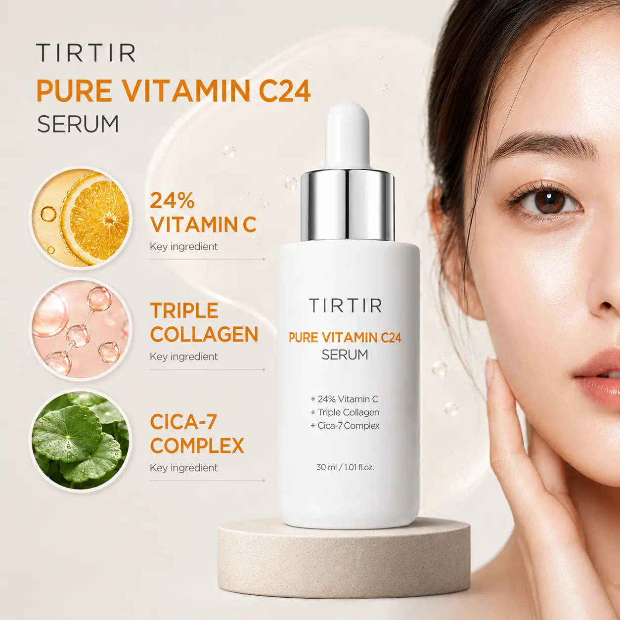 TIRTIR Pure Vitamin C24 Serum 30ml