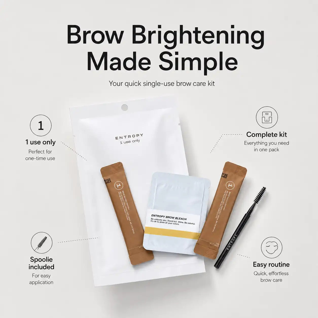 Entropy One Use Brow Bleach 3.7g
