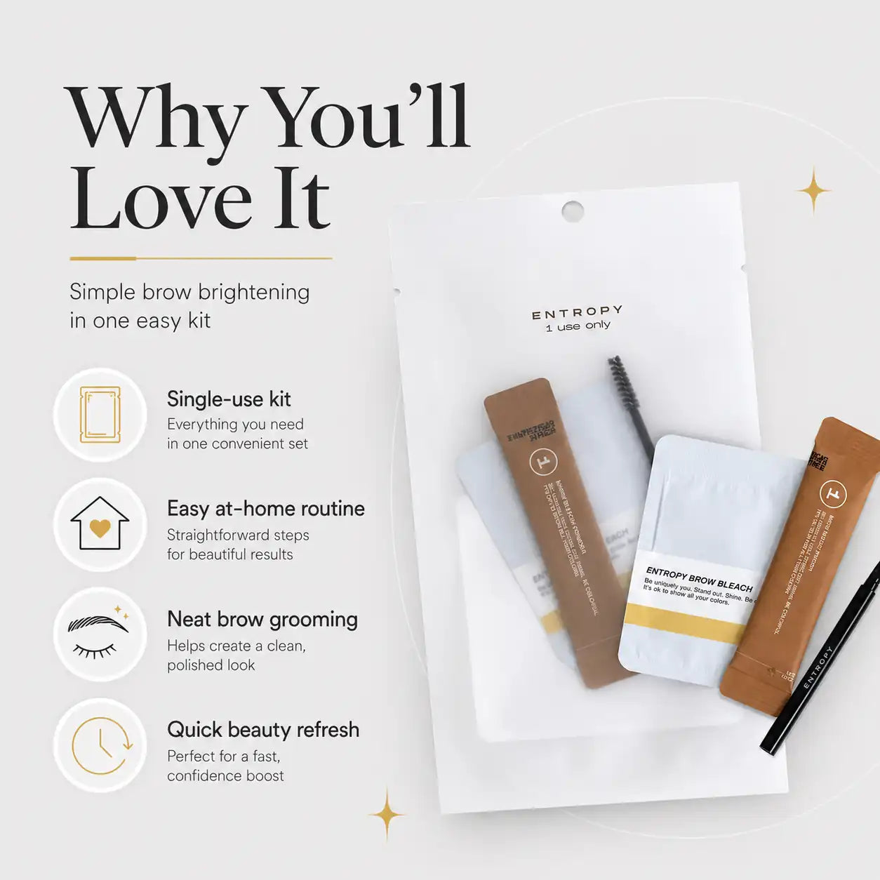 Entropy One Use Brow Bleach 3.7g