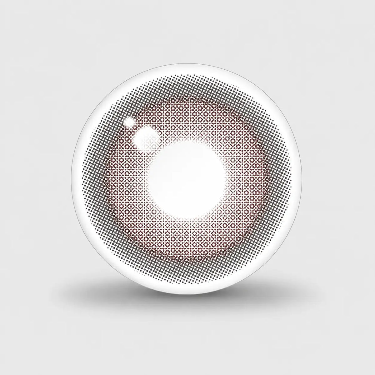 Cocoview Mellow Posy Pink monthly colour contact lens pack front view
