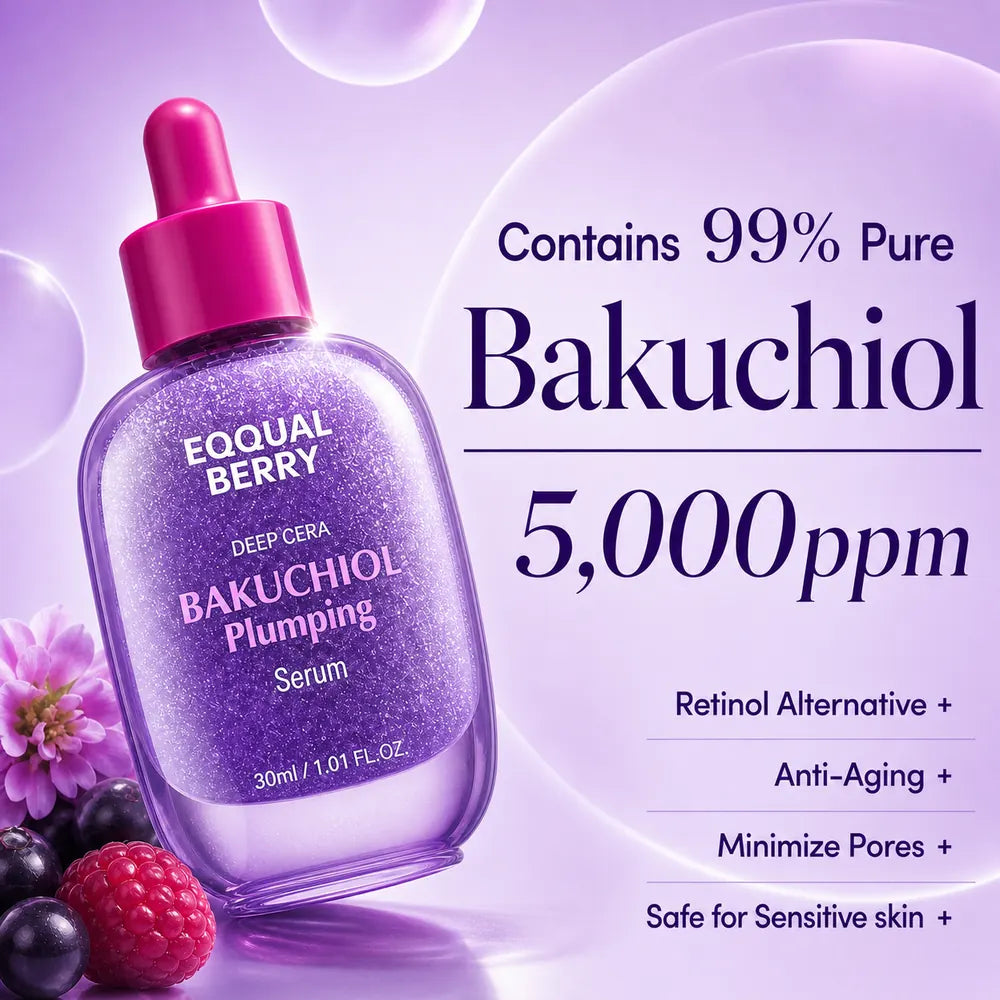 EQQUALBERRY Bakuchiol Plumping Serum 30ml