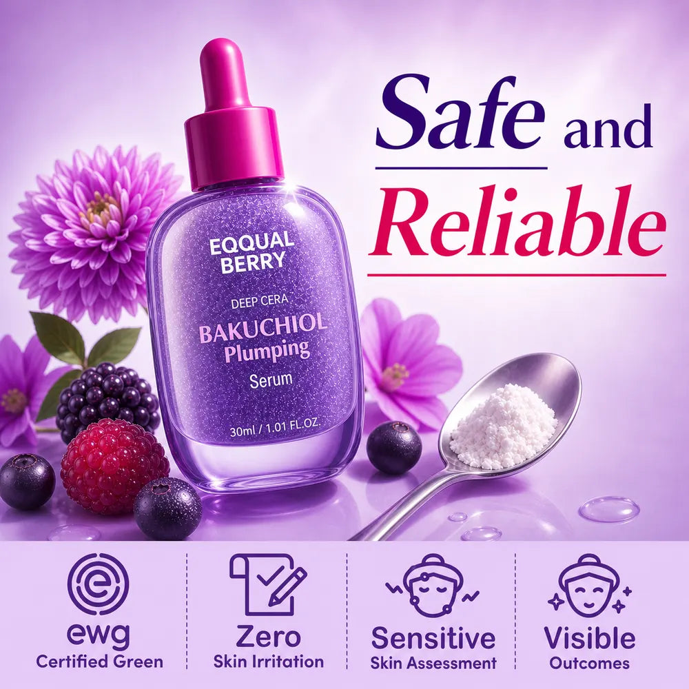 EQQUALBERRY Bakuchiol Plumping Serum 30ml