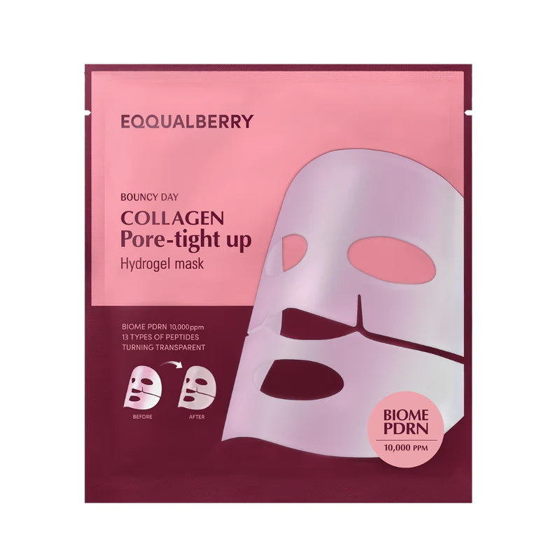 EQQUALBERRY Collagen Pore Tight Up Hydrogel Mask 30g 1pc