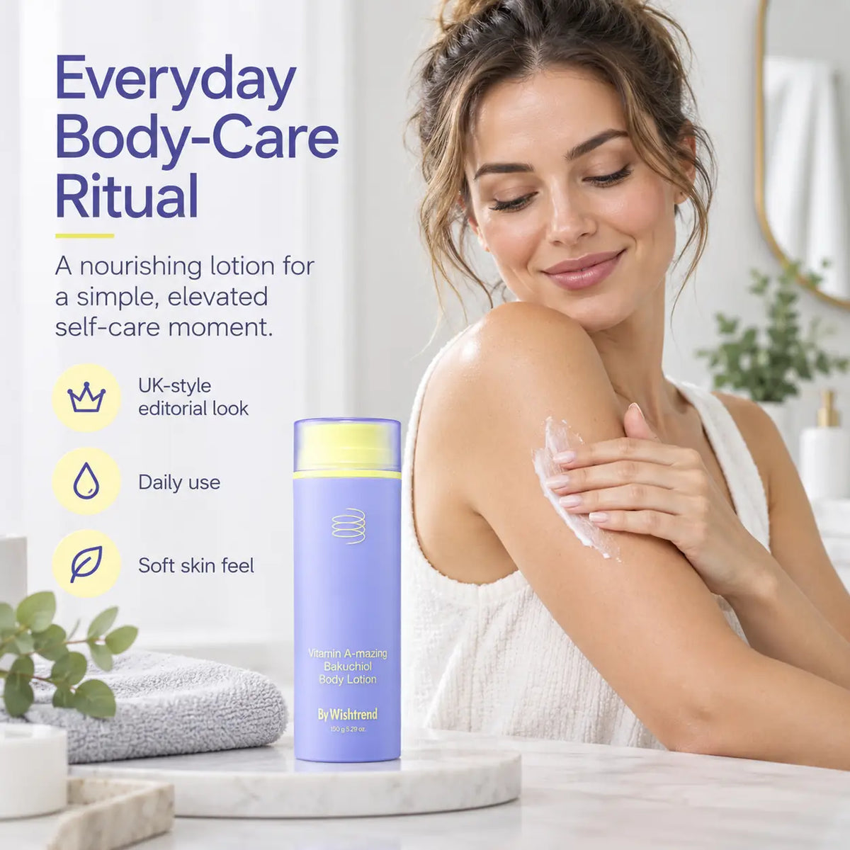 By Wishtrend Vitamin a Mazing Bakuchiol Body Lotion 150g