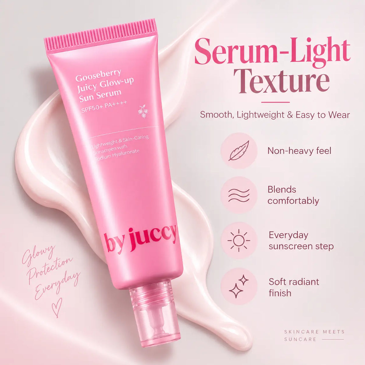 By Juccy Gooseberry Juicy Glow Up Sun Serum 50ml
