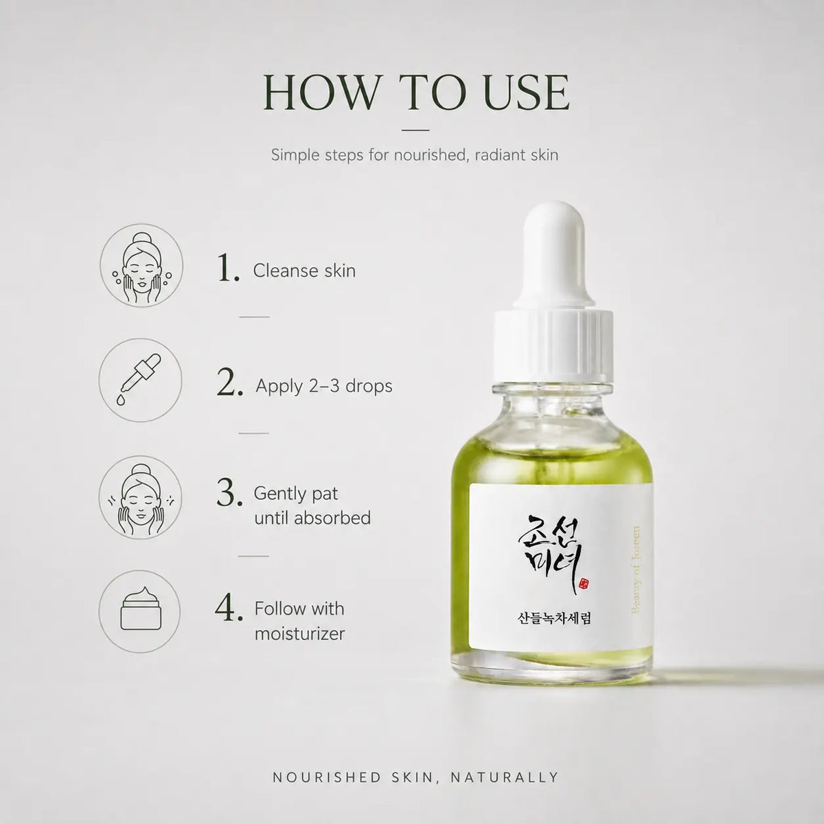 Beauty of Joseon Calming Serum : Green Tea + Panthenol 30ml