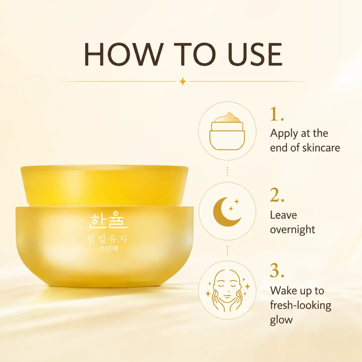 HANYUL Moonlight Citron Sleeping Mask 60ml