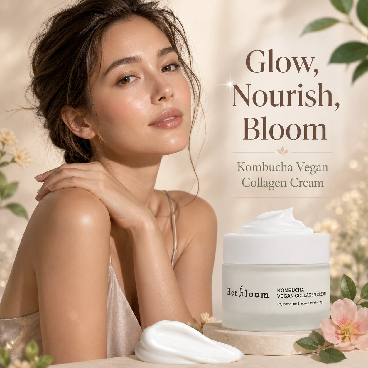 HERBLOOM Kombucha Vegan Collagen Cream 50ml