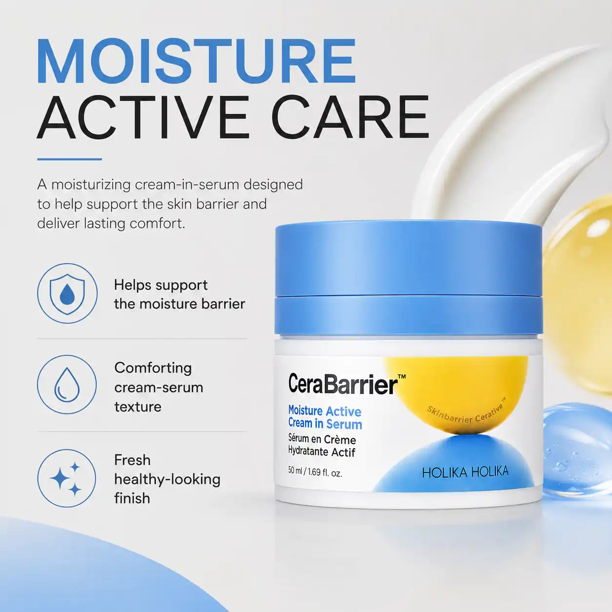 Holika Holika Cerabarrier Moisture Cream in Serum 50ml
