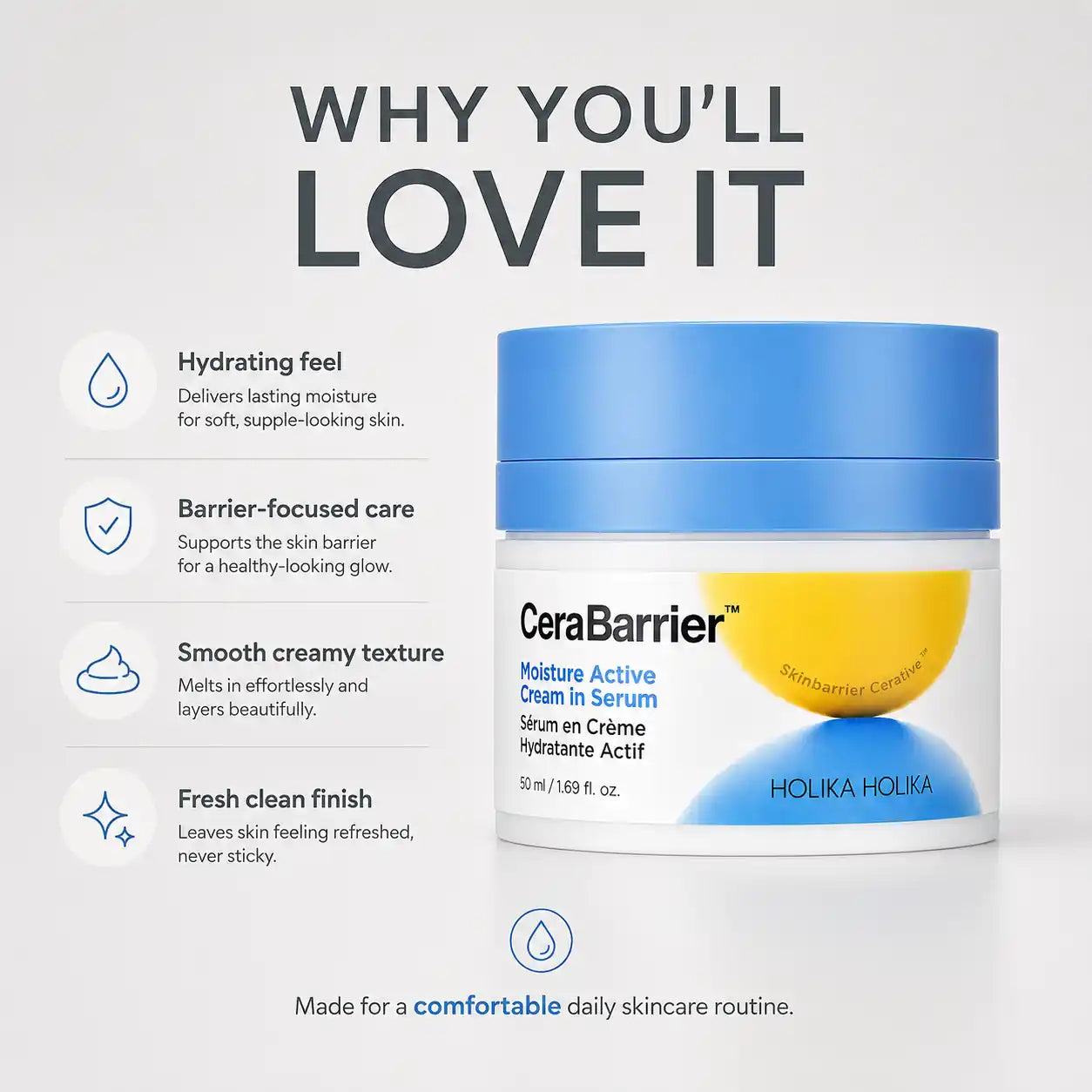 Holika Holika Cerabarrier Moisture Cream in Serum 50ml