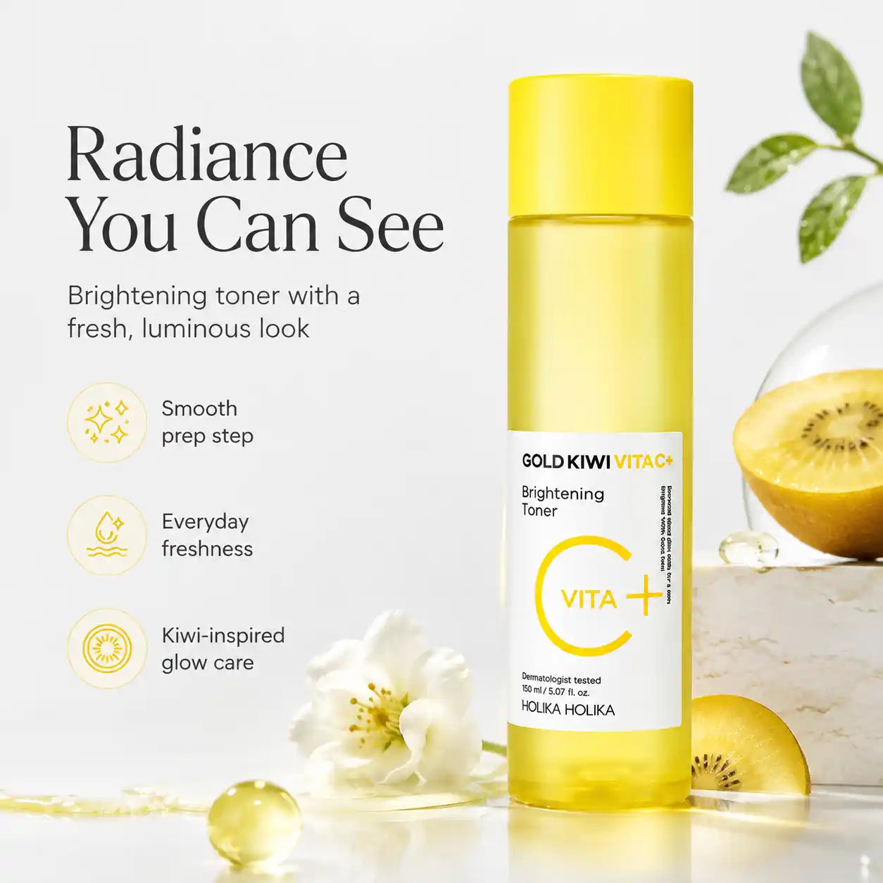 Holika Holika Gold Kiwi Vita C Brightening Toner 150ml