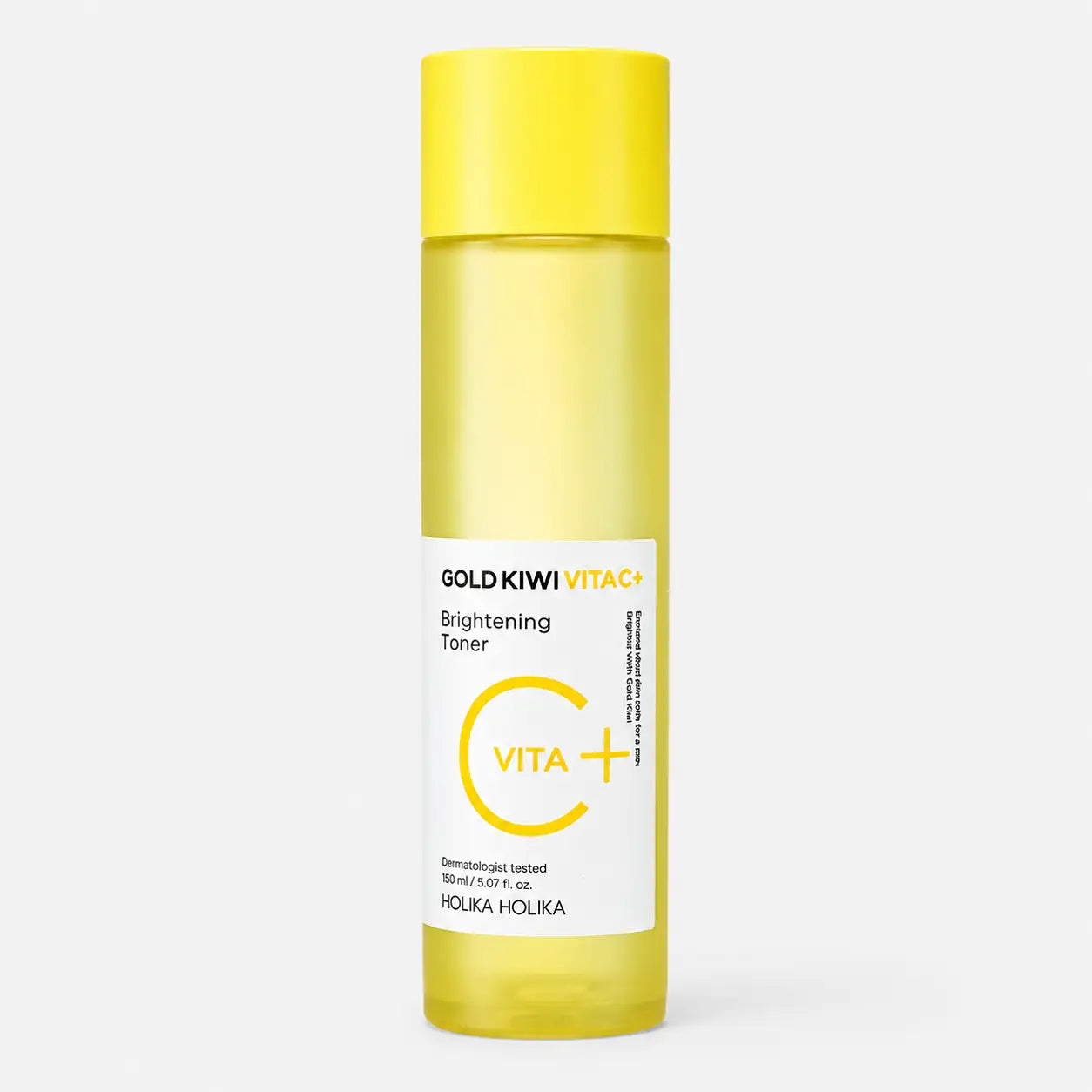Holika Holika Gold Kiwi Vita C Brightening Toner 150ml bottle, Korean vitamin C toner