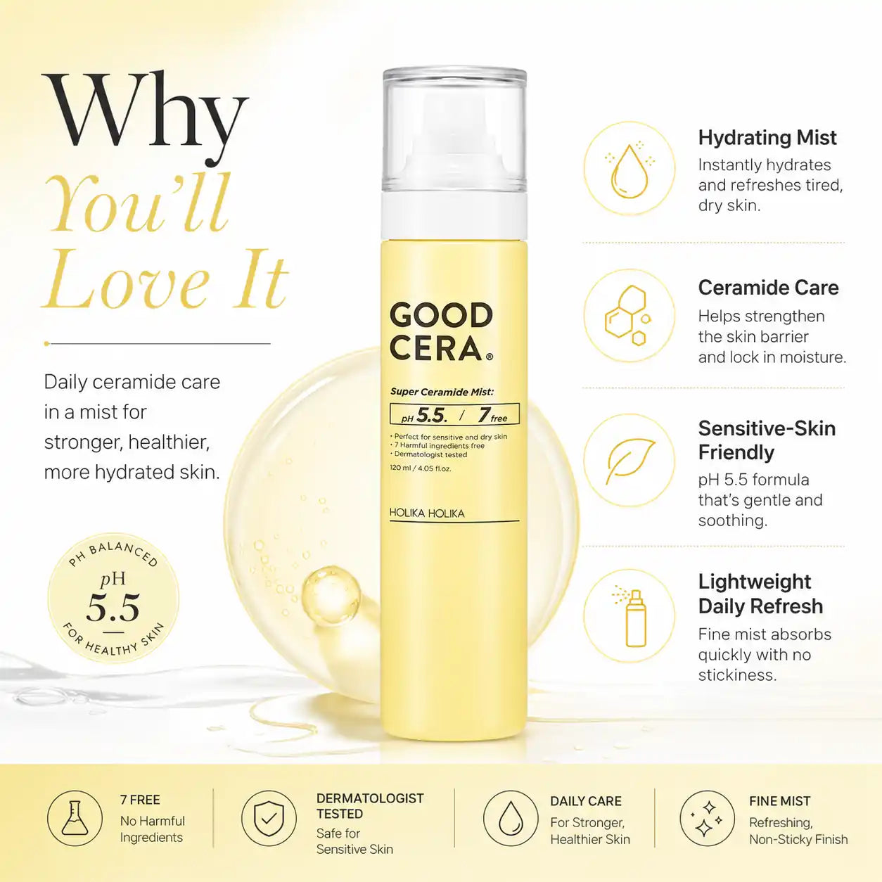 Holika Holika Good Cera Super Ceramide Mist 120ml