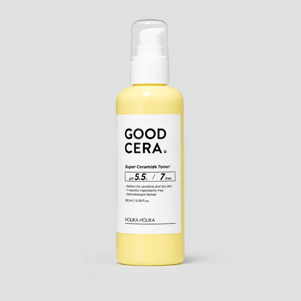 Holika Holika Good Cera Super Ceramide Toner 180ml bottle, Korean ceramide toner