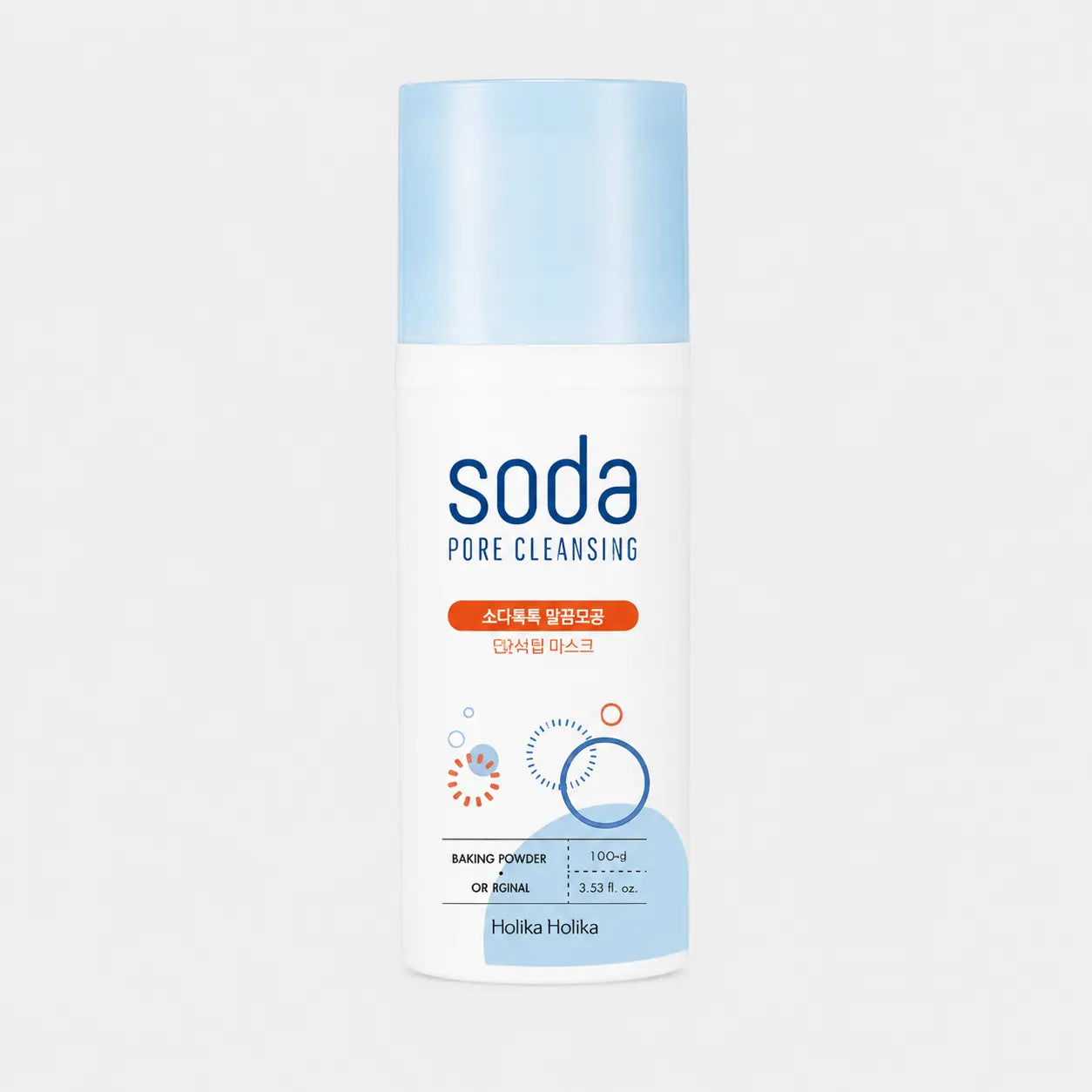 Holika Holika Soda Pore Cleansing O2 Bubble Mask 100ml, Korean oxygen bubble mask