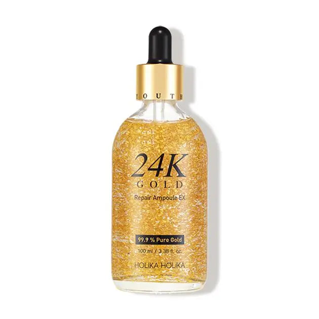 [holikaholika] Prime Youth 24K Gold Repair Ampuole 100ml - Enrapturecosmetics