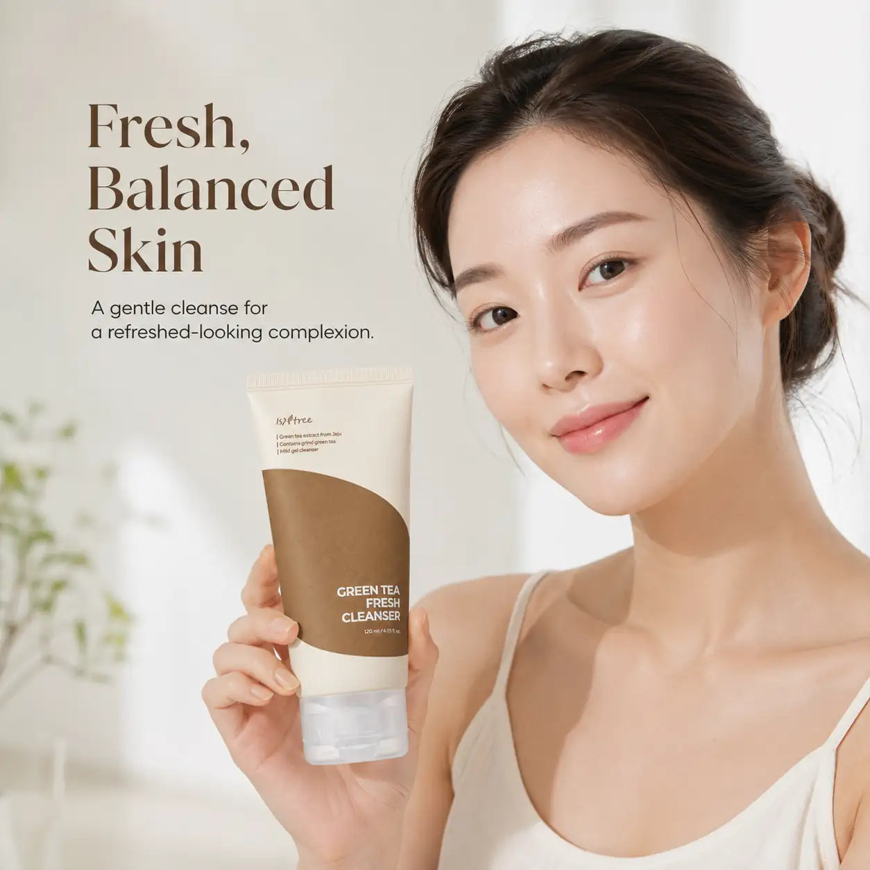 Isntree Green Tea Fresh Cleanser 120ml