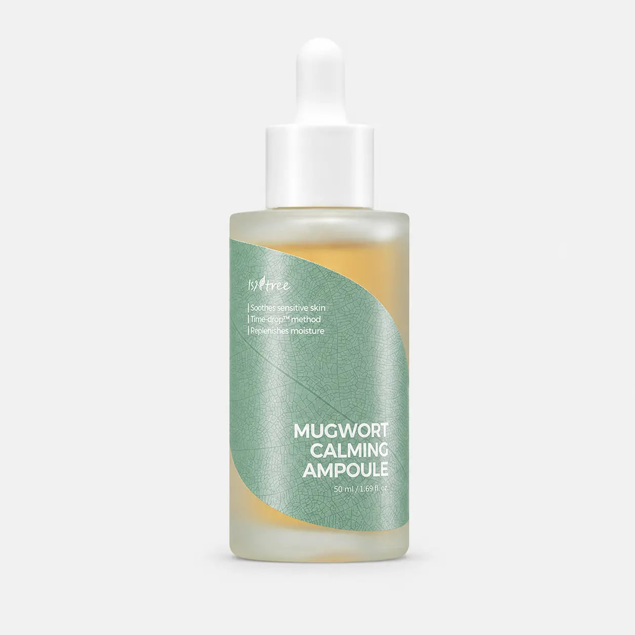 Isntree Mugwort Calming Ampoule 50ml bottle front label