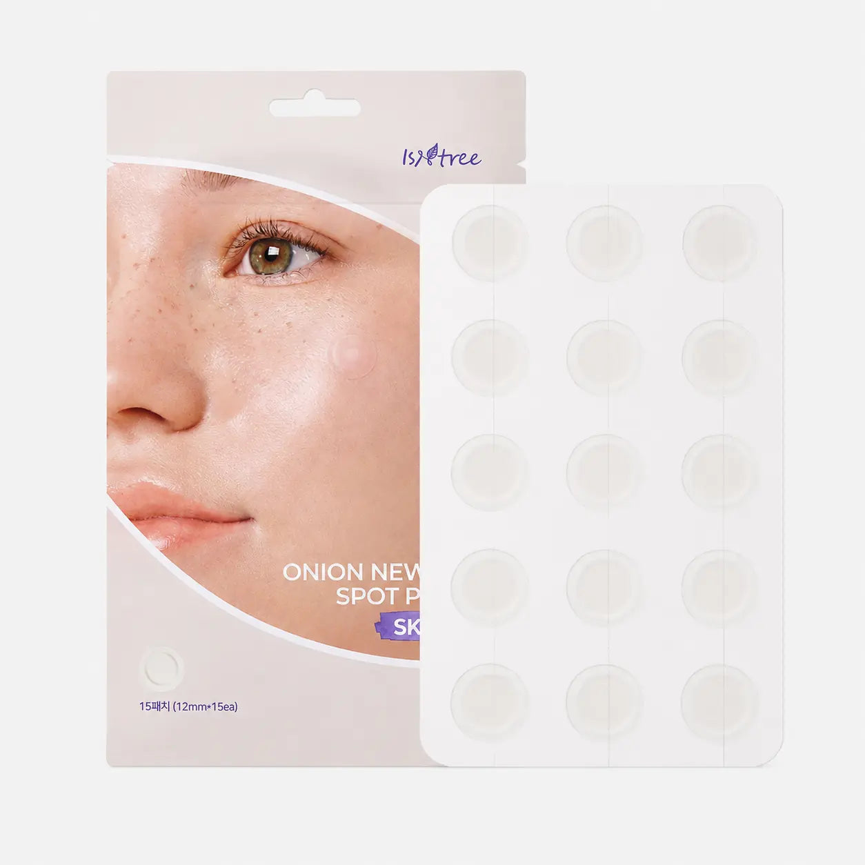 Isntree Onion Newpair Spot Patch Skin Fit box of 15 front view