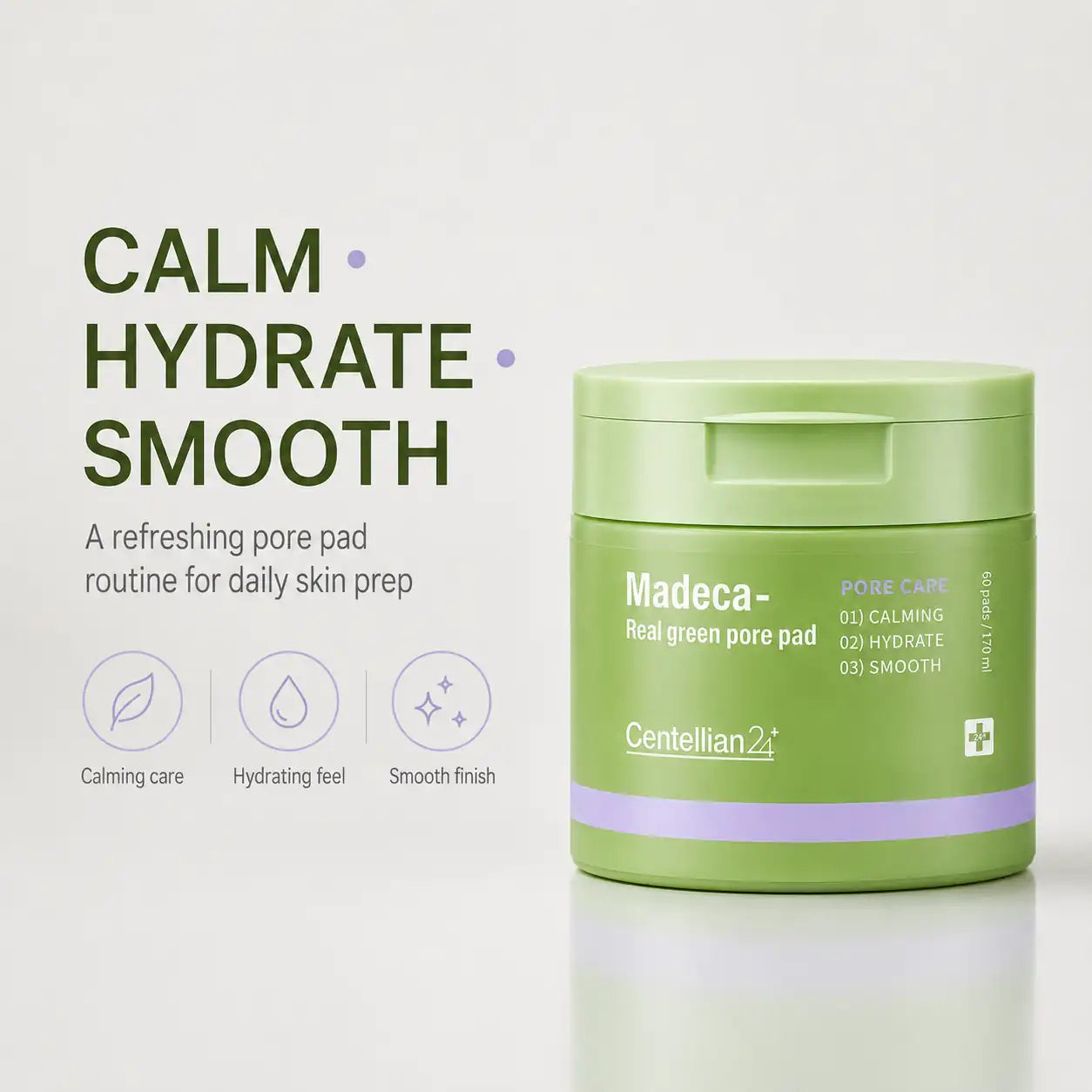 Centellian24 Madeca Real Green Pore Pad 60pcs