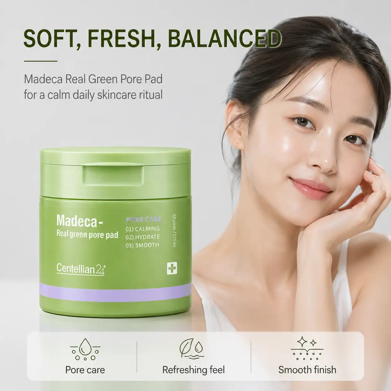 Centellian24 Madeca Real Green Pore Pad 60pcs