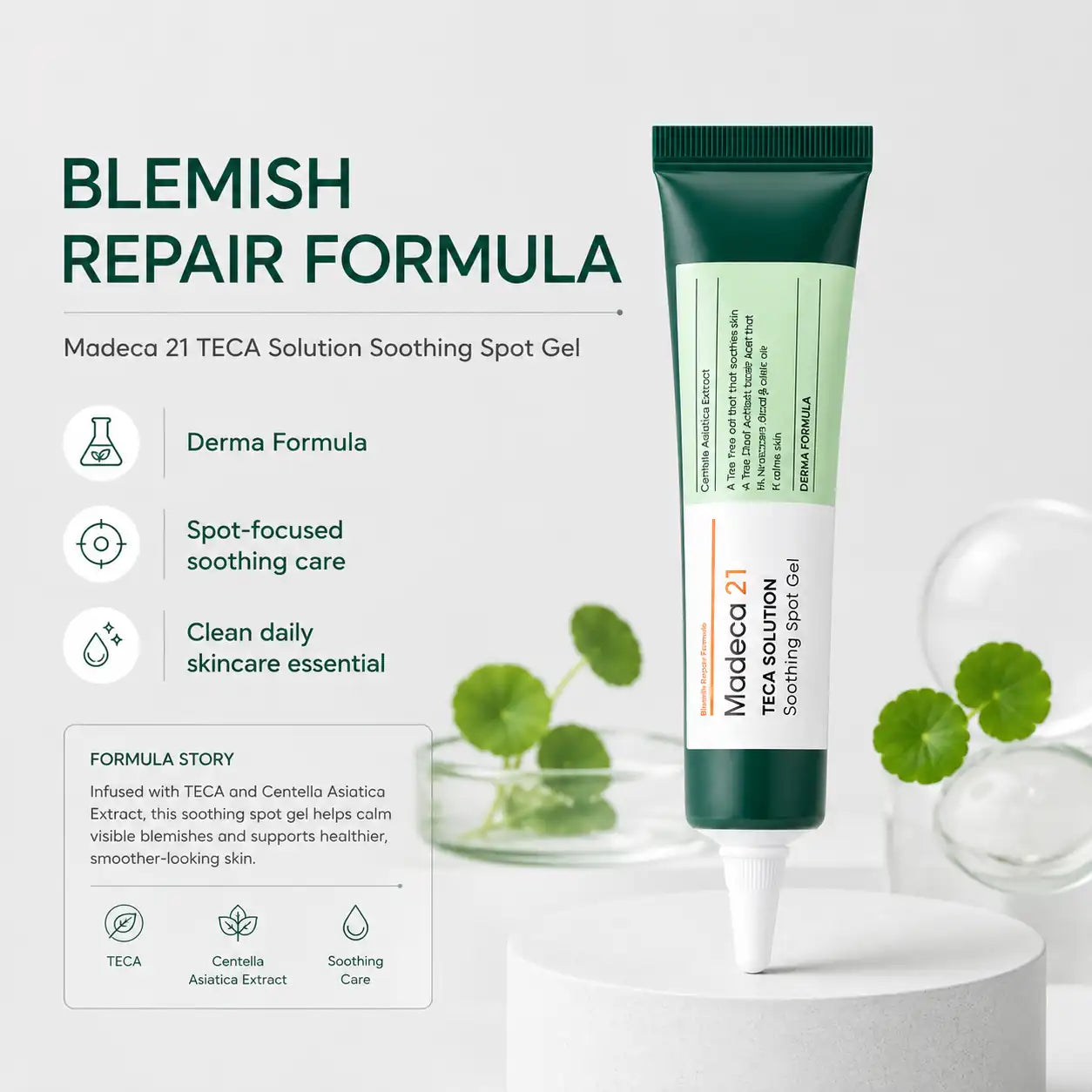 Madeca21 Teca Solution Soothing Spot Gel 15ml