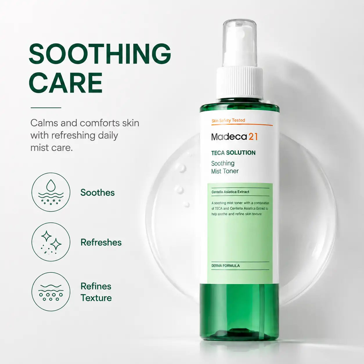 Madeca21 Teca Solution Soothing Mist Toner 200ml