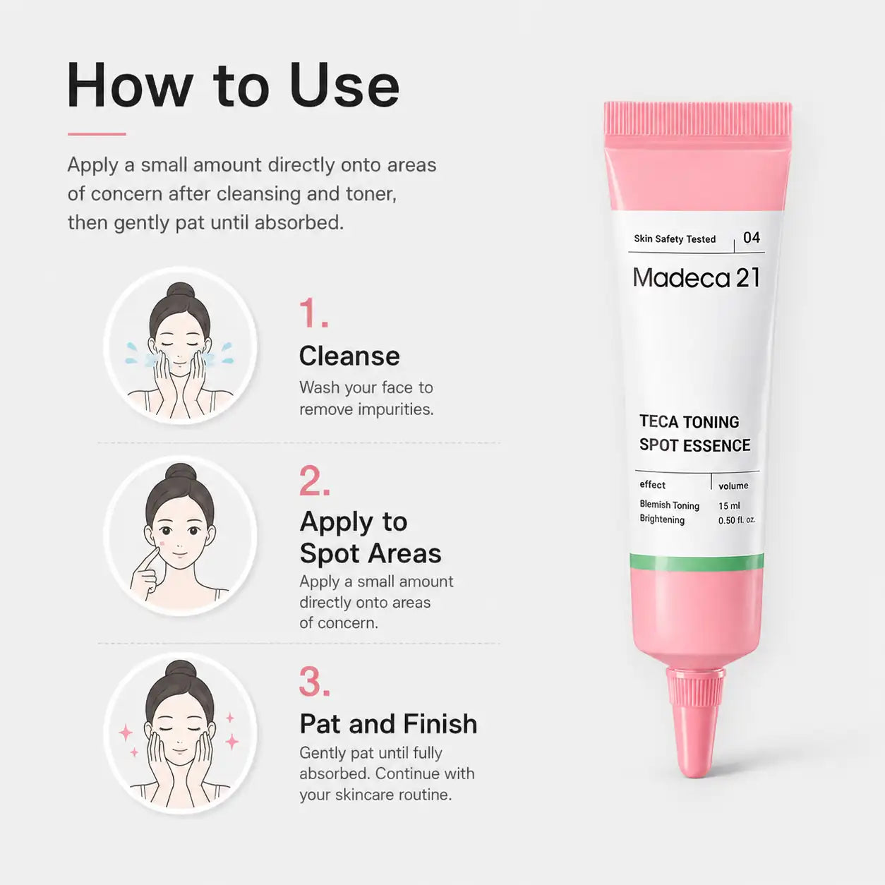 Madeca21 Teca Toning Spot Essence 15ml