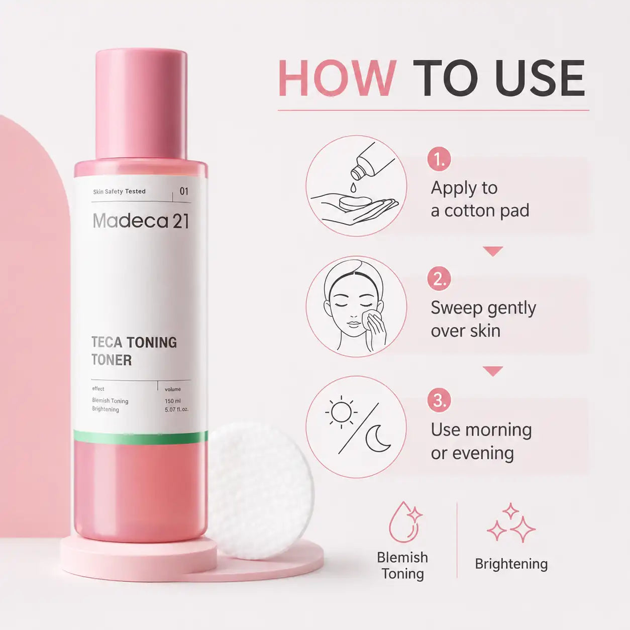 Madeca21 Teca Toning Toner 150ml