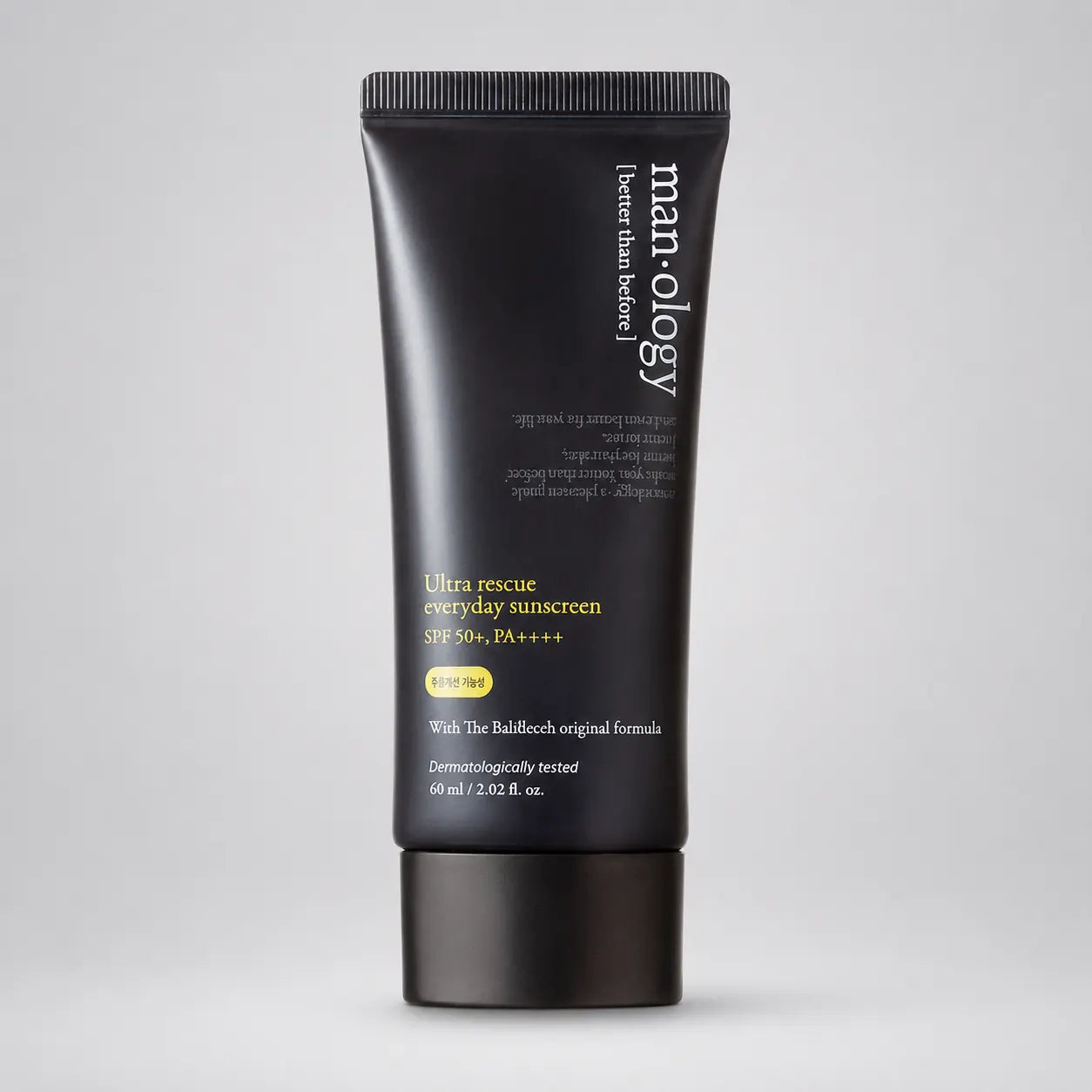 belif Manology Ultra Rescue Everyday Sunscreen 60ml tube front view