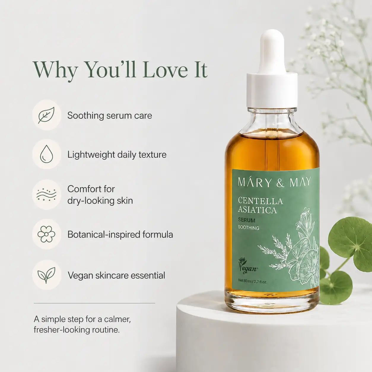 Mary&May Centella Asiatica Serum 80ml